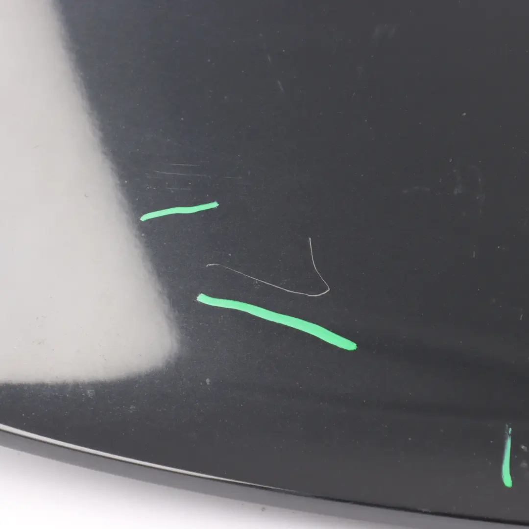 Audi A1 8X Tailgate Spoiler Rear Boot Trunk Lid Trim Panel Phantom Black - Z9Y - SKU 8X3827933E-PHB - Part number 8X3827933E