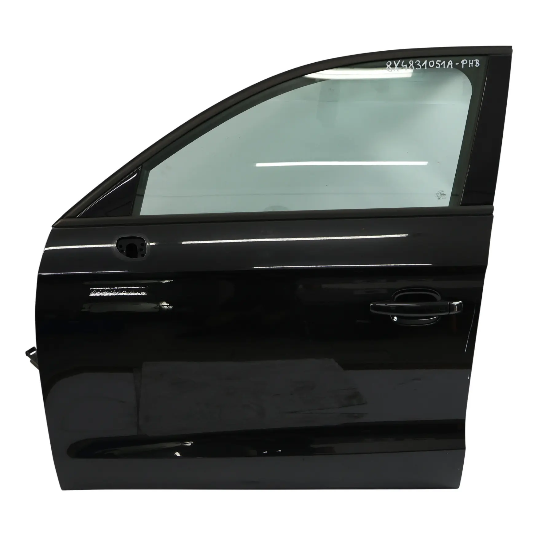 Audi A1 8X Door Front Left N/S Phantom Black Pearl Effect - Z9Y