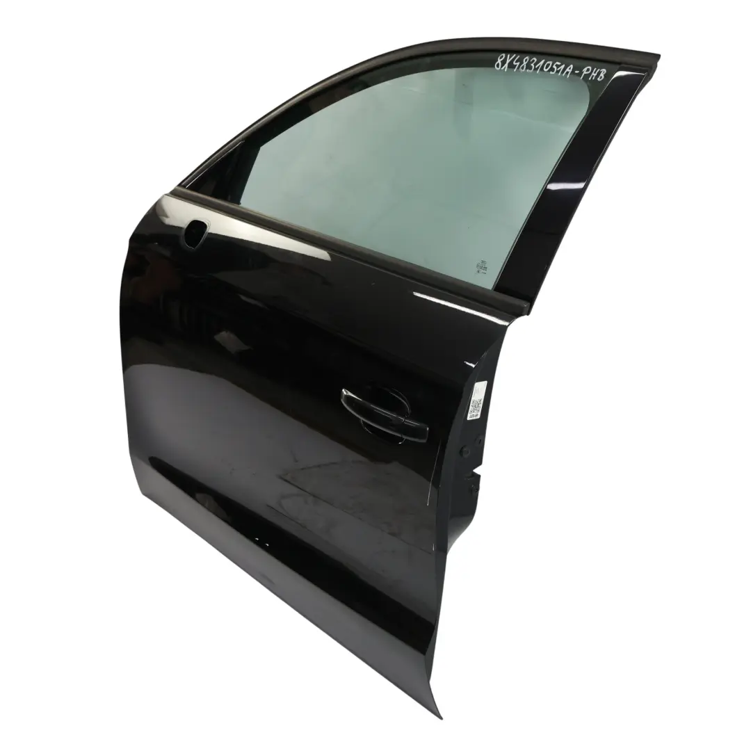 Audi A1 8X Puerta Delantera Izquierda Phantom Black Negro - Z9Y - SKU 8X4831051A-PHB - Número de pieza 8X4831051A