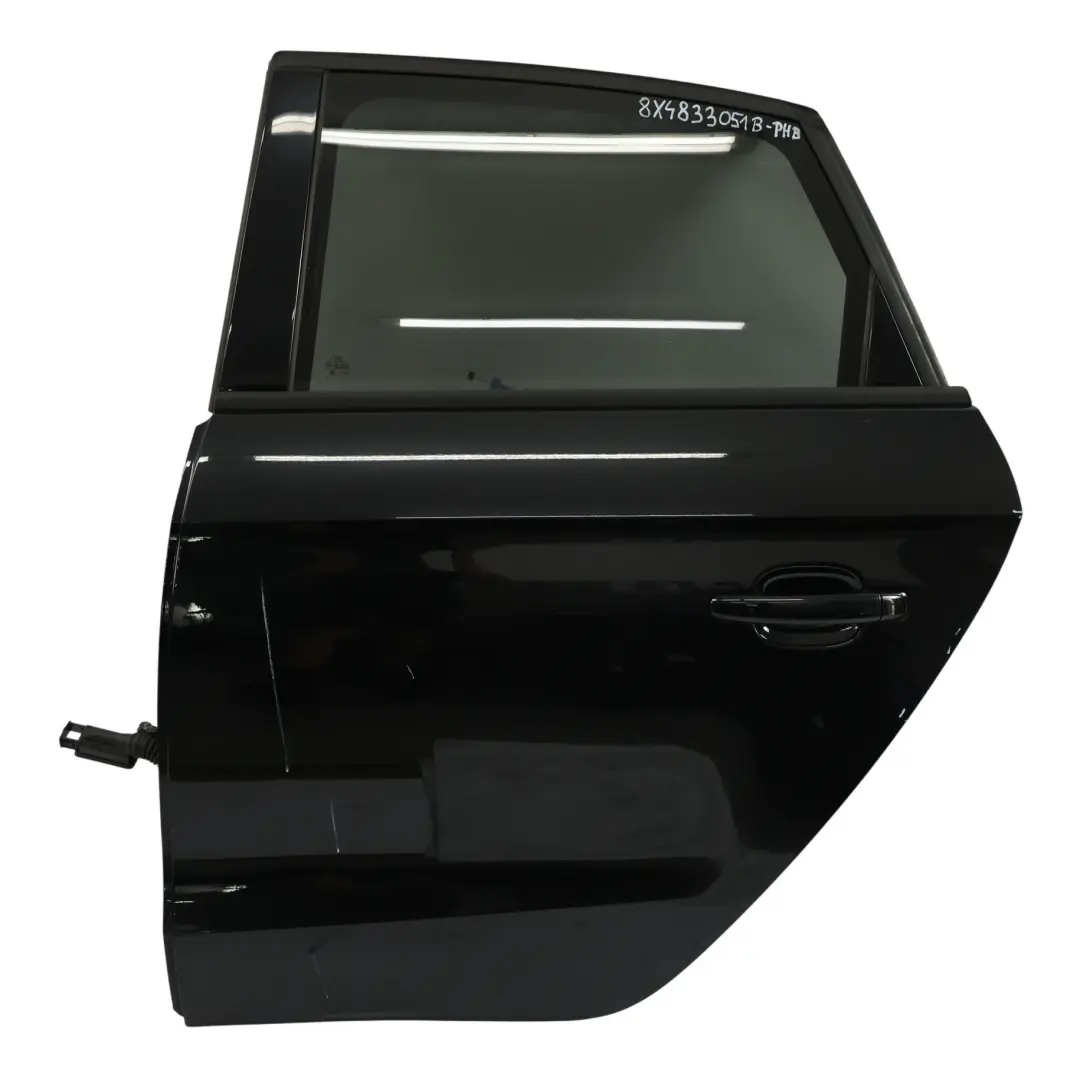 Puerta Trasera Izquierda Phantom Black Negro - Z9Y para Audi A1 S1 8X con número de pieza 8X4833051B Audi A1 S1 8X Puerta Trasera Izquierda Phantom Black Negro - Z9Y - SKU 8X4833051B-PHB - Número de pieza 8X4833051B