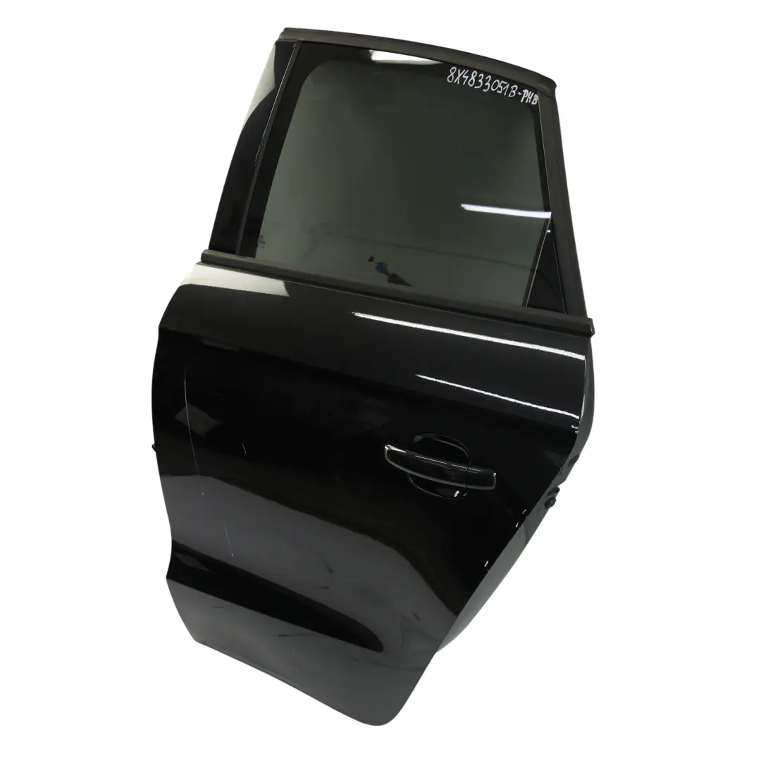 Audi A1 S1 8X Puerta Trasera Izquierda Phantom Black Negro - Z9Y - SKU 8X4833051B-PHB - Número de pieza 8X4833051B