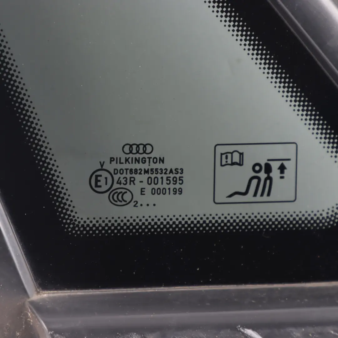 Audi A1 8X Sportback 5Dr Side Quarter Glass Window Rear Left N/S AS3 - SKU 8X4845299A - Part number 8X4845299A