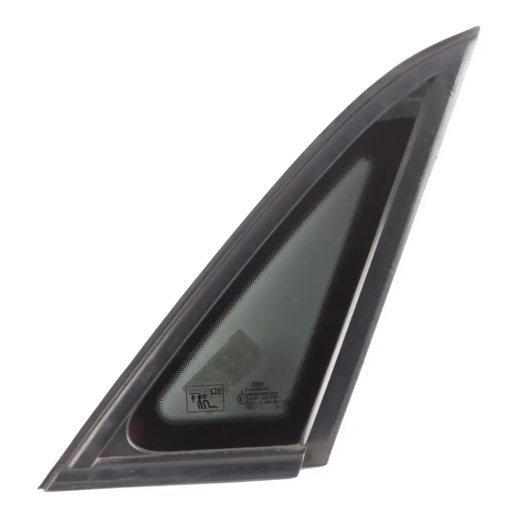 Audi A1 8X Sportback Quarter Glass Window Side Rear Right O/S 5-Door AS3 Tinted