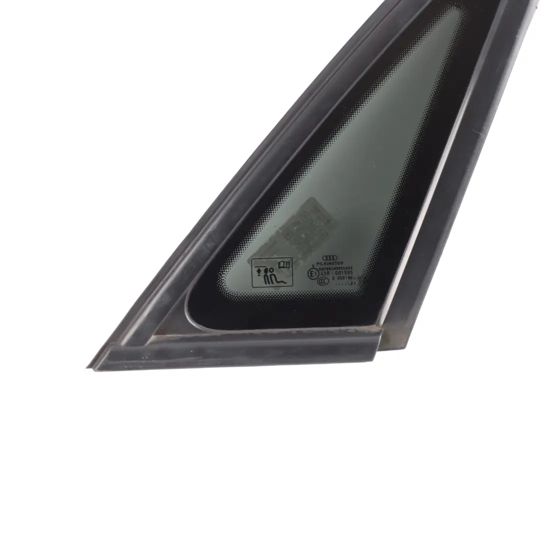 Audi A1 8X Sportback Quarter Glass Window Side Rear Right O/S 5-Door AS3 Tinted - SKU 8X4845300A - Part number 8X4845300A