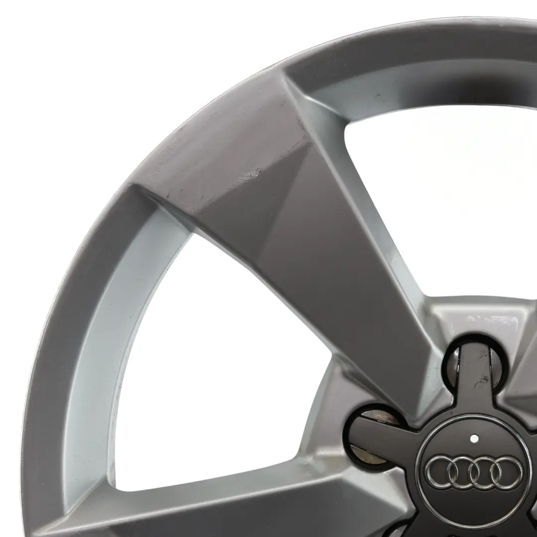 Audi A1 8X Wheel Rim Alloy Silver 16" 7J ET:34 Star Spoke - SKU 8XA601025A-3 - Part number 8XA601025A