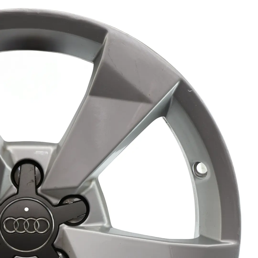 Audi A1 8X Wheel Rim Alloy Silver 16" 7J ET:34 Star Spoke - SKU 8XA601025A-3 - Part number 8XA601025A
