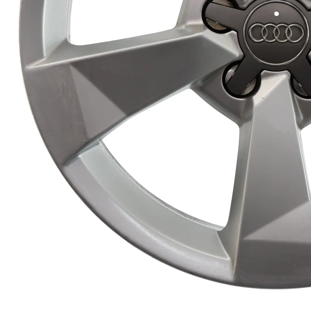 Audi A1 8X Wheel Rim Alloy Silver 16" 7J ET:34 Star Spoke - SKU 8XA601025A-3 - Part number 8XA601025A