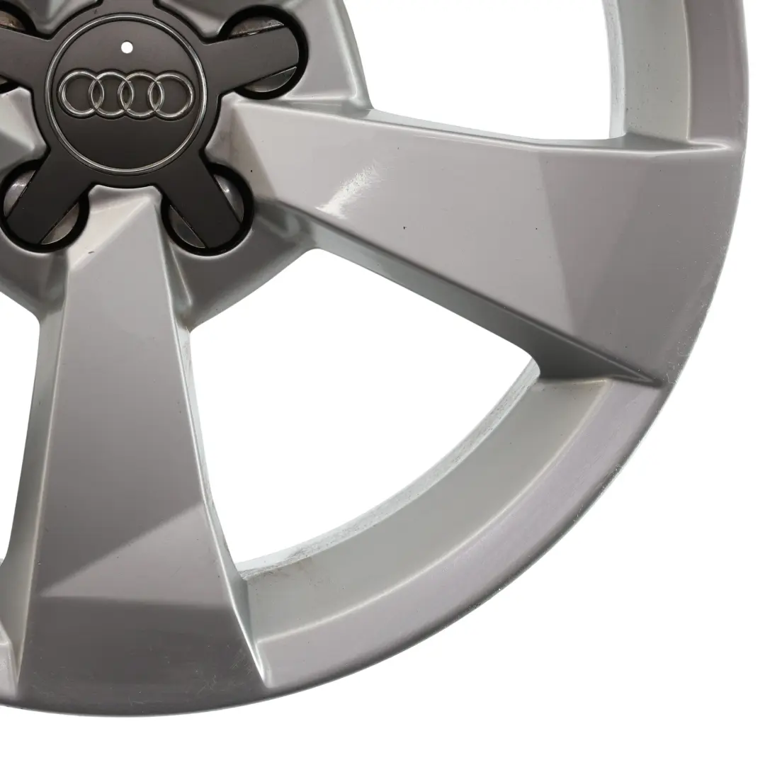 Audi A1 8X Wheel Rim Alloy Silver 16" 7J ET:34 Star Spoke - SKU 8XA601025A-3 - Part number 8XA601025A