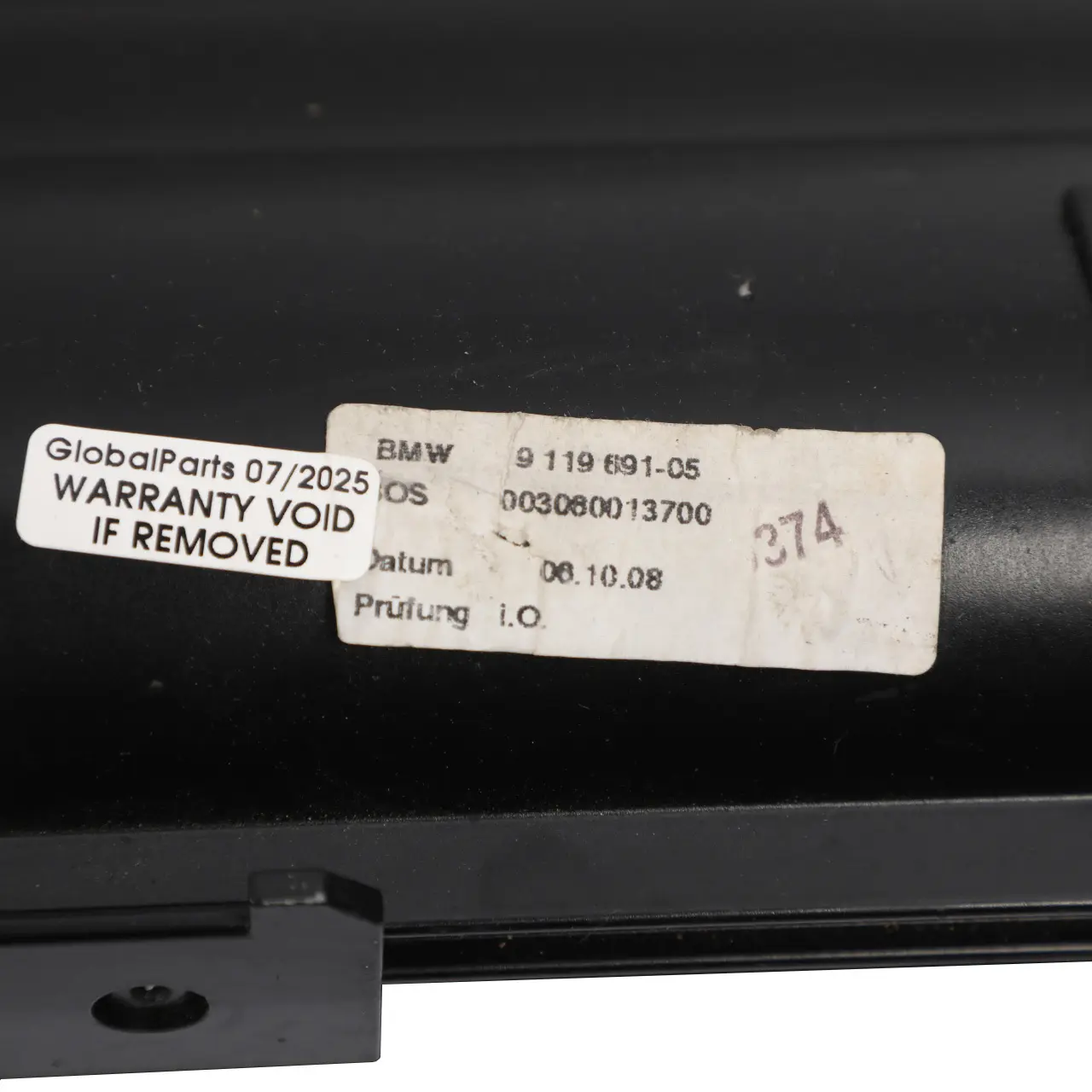 BMW E61 Parcel Shelf Roller Blind Touring Boot Trunk Net Covering Black 9119691
