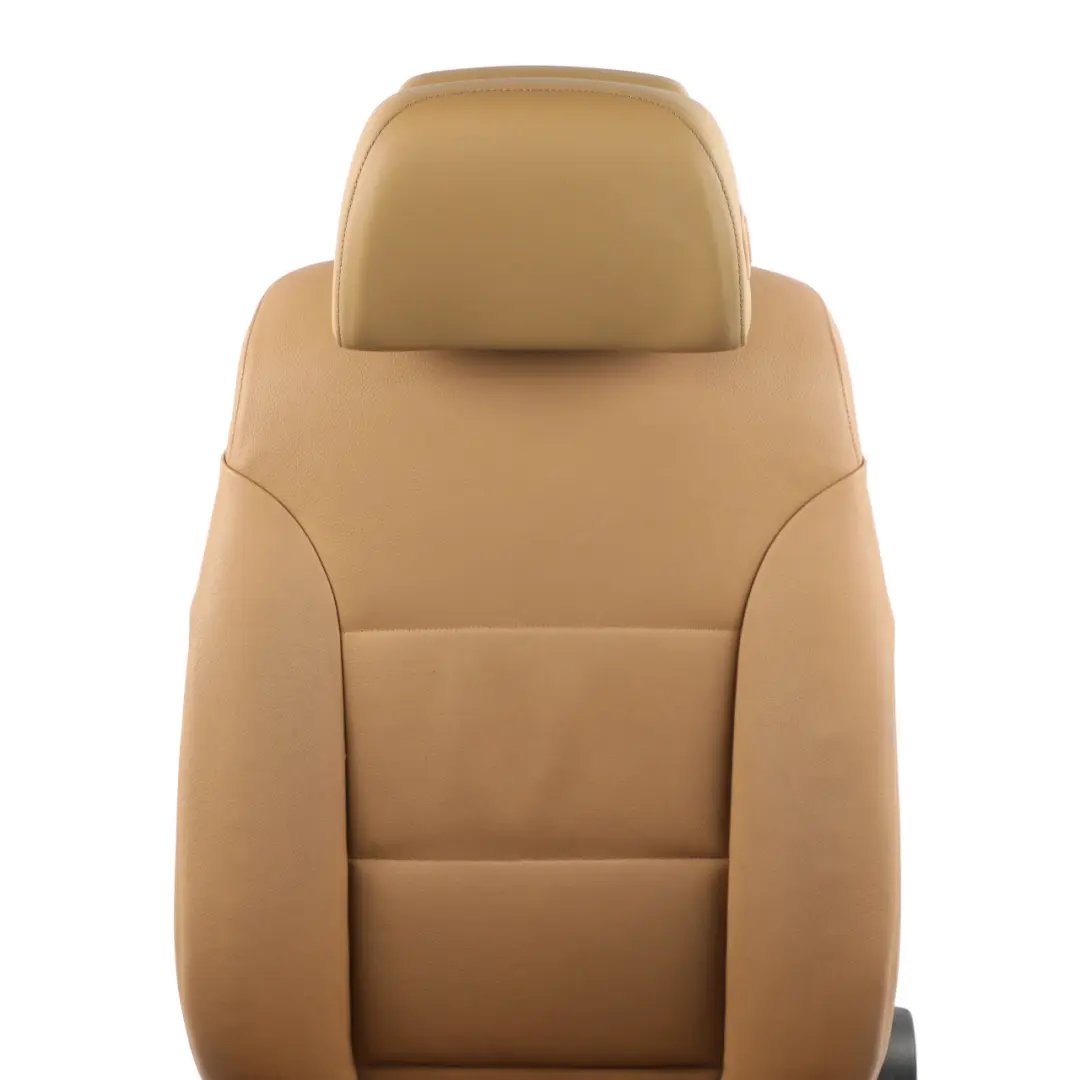 BMW E60 E61 LCI Seat Front Left N/S Interior Leather Dakota Natural Brown - SKU 9126275-1 - Part number 9126275