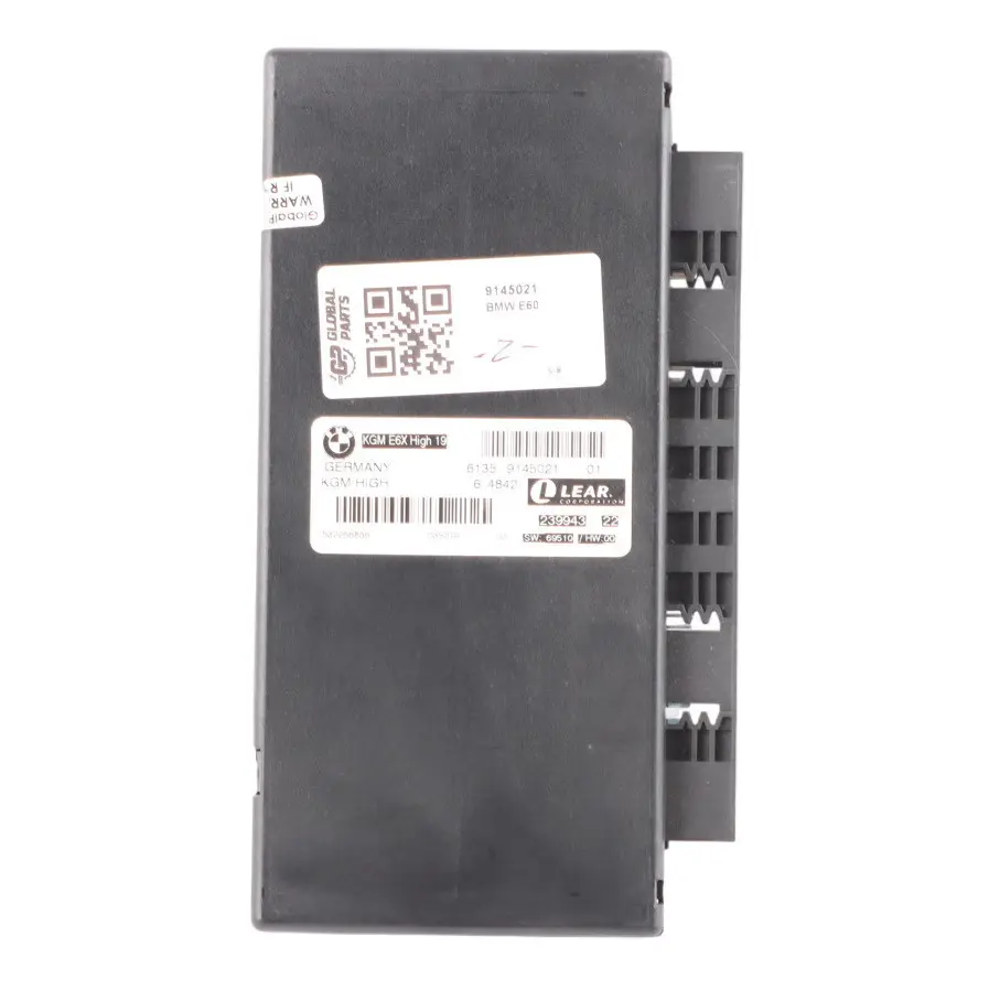 BMW E60 E61 E63 General Body Control Module Unit ECU Lear 9145021