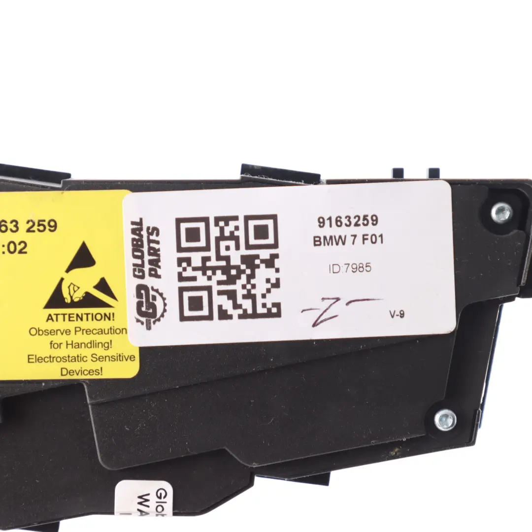 BMW F10 F11 F07 GT Front Seat Switch Regulation Control Unit Left N/S - SKU 9163259 - Part number 9163259