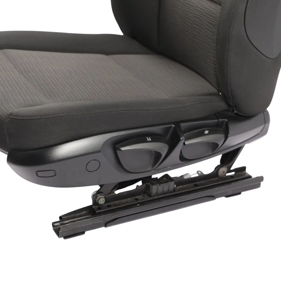 BMW E81 E82 Seat Front Left N/S Interior Cloth Fabric Elektra Anthrazit - SKU 9164825 - Part number 9164825