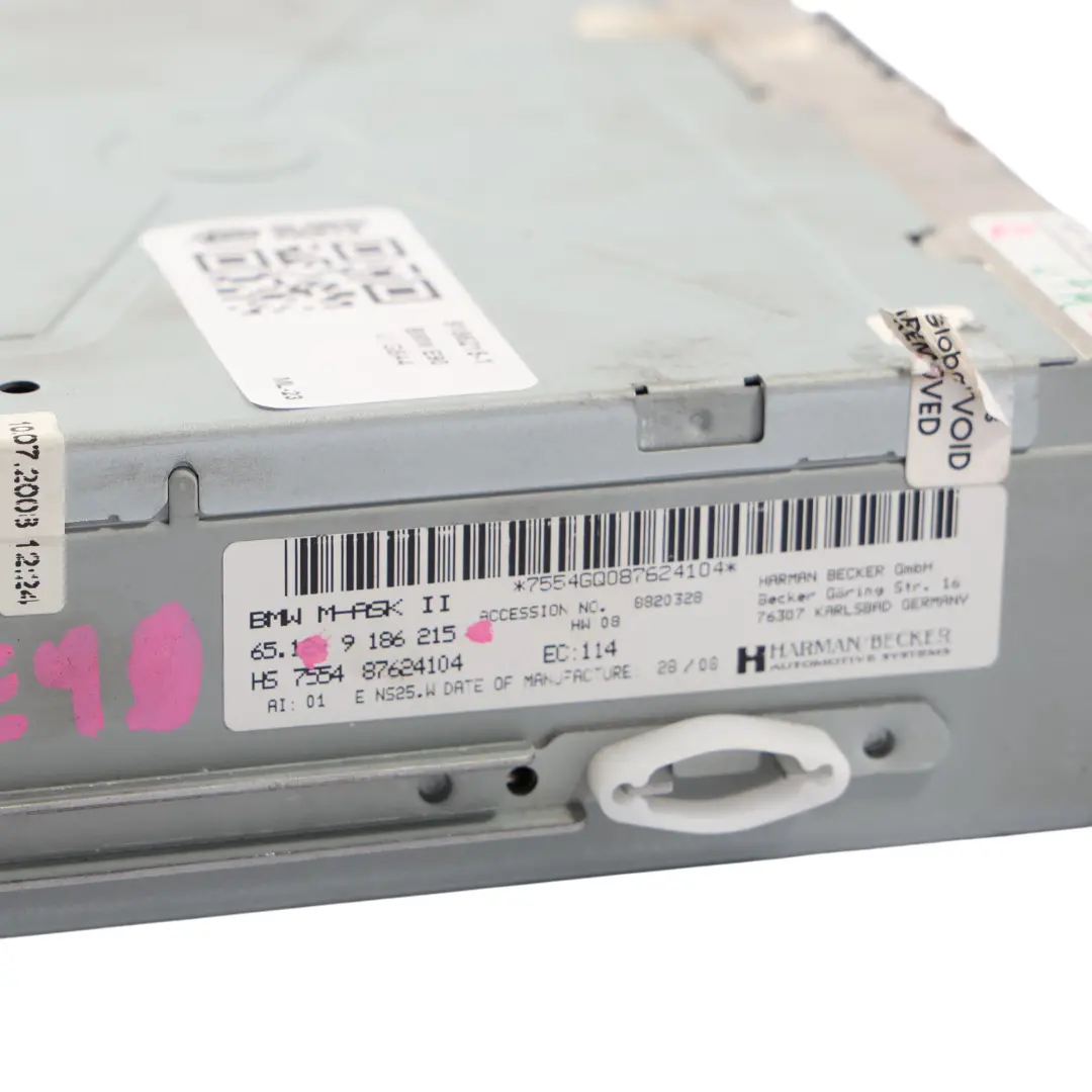 Module De Commande Du Système De Commande Audio M Navigation pour BMW E90 à propos du numéro de pièce 9186215 BMW E90 Module De Commande Du Système De Commande Audio M Navigation - SKU 9186215-1 - Numéro de pièce 9186215