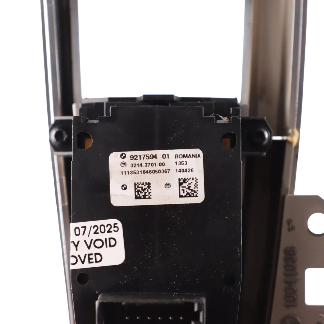 BMW F10 F11 F12 Parking Brake Auto Hold Switch Control Unit - SKU RHD-9217594-5 - Part number 9217594