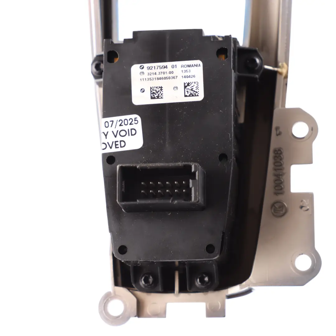 BMW F10 F11 F12 Parking Brake Auto Hold Switch Control Unit - SKU RHD-9217594-5 - Part number 9217594