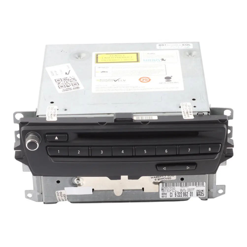 Radio Sat Nav CD DVD DAB Player Reader GPS Head Unit to BMW E91 LCI with Part number 9222862 BMW E91 LCI Radio Sat Nav CD DVD DAB Player Reader GPS Head Unit - SKU 9222862 - Part number 9222862