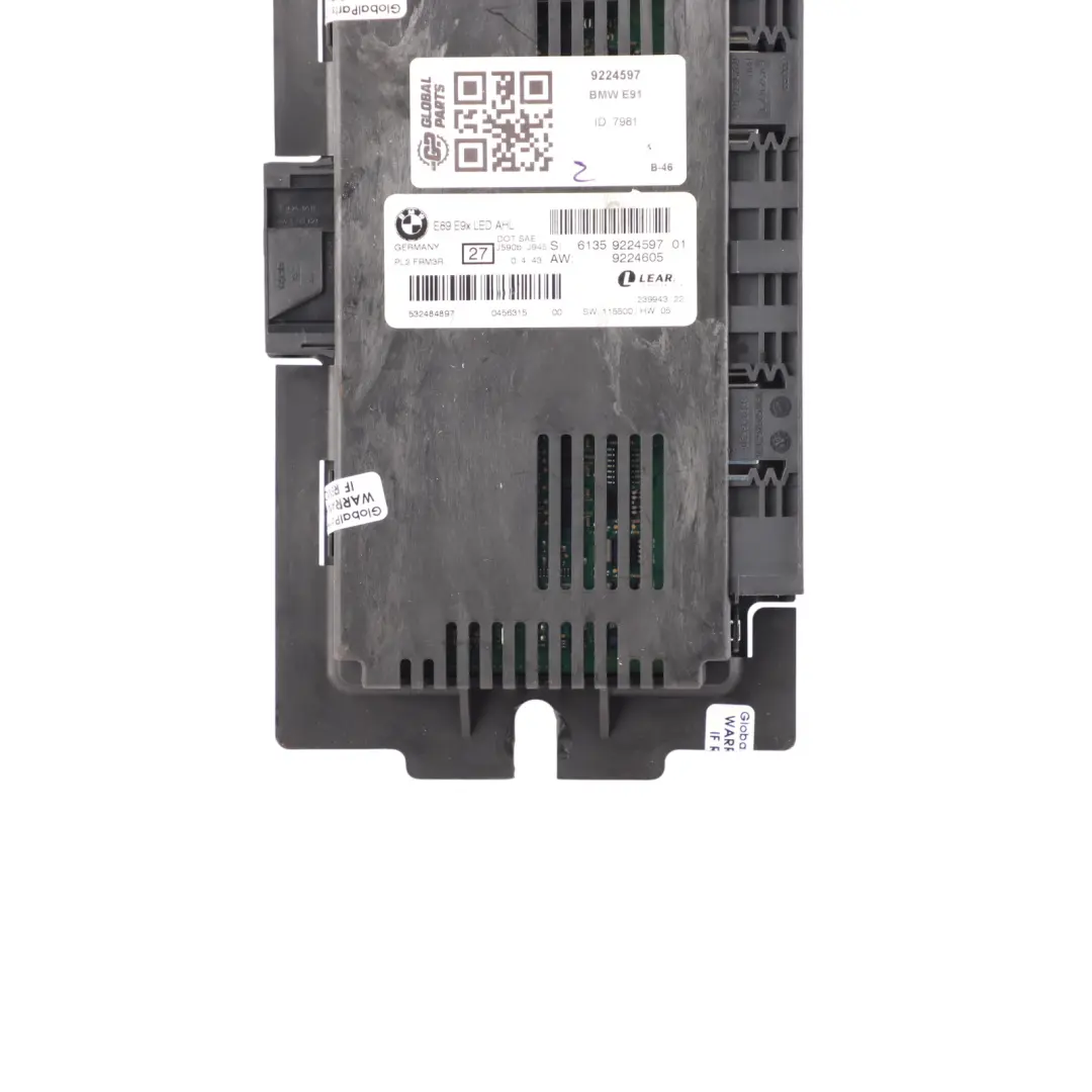 BMW E89 E90 E91 E92 E93 Footwell Light Module Control Unit ECU FRM3R - SKU 9224597 - Part number 9224597