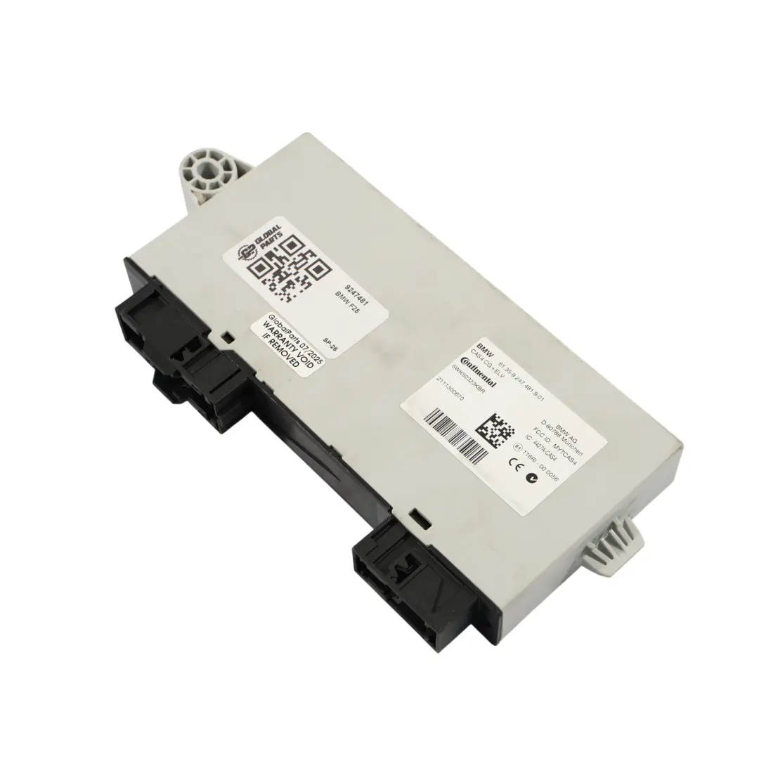 BMW X3 F25 Control Module CAS Unit ECU 20dX Diesel N47N - SKU 9247481 - Part number 9247481