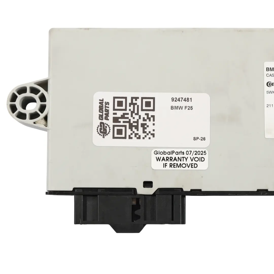 Steuer Modul CAS Einheit ECU 20Dx Diesel N47N für BMW X3 F25 mit Teilenummer 9247481 BMW X3 F25 Steuer Modul CAS Einheit ECU 20Dx Diesel N47N - SKU 9247481 - Teilenummer 9247481