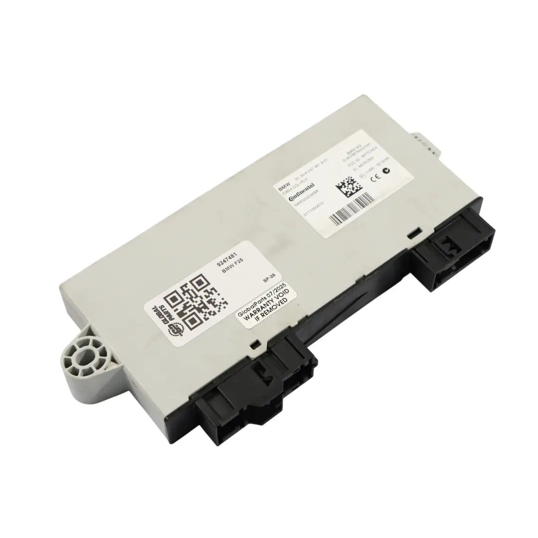 BMW X3 F25 Steuer Modul CAS Einheit ECU 20Dx Diesel N47N - SKU 9247481 - Teilenummer 9247481