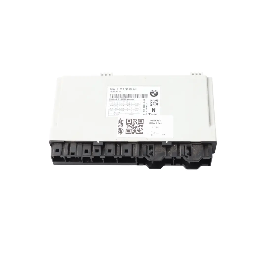 BMW F01 F10 F20 F30 Front Seat Control Unit Module Memory - SKU 9248561 - Part number 9248561
