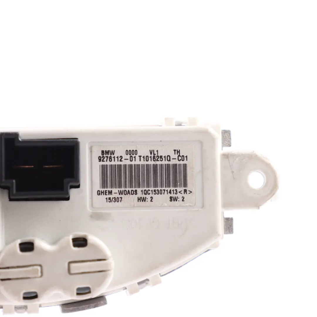 BMW F20 F21 F30 F31 F32 Heater Control Blower Fan Regulator Resistor 9319919 - SKU 9276112 - Part number 9276112