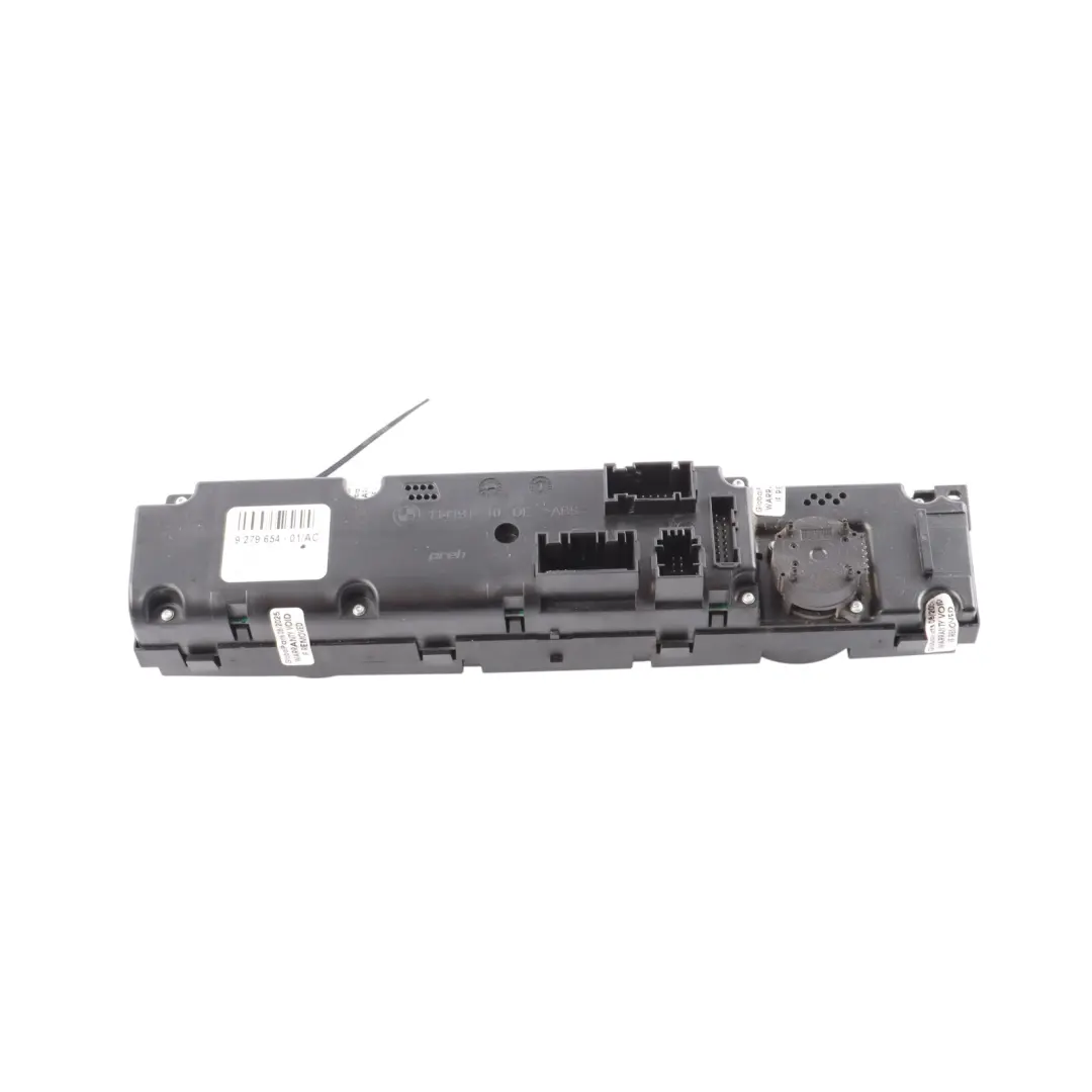 Control Unit Panel Automatic Air Conditioning High to BMW X5 E70 X6 E71 with Part number 9279654 BMW X5 E70 X6 E71 Control Unit Panel Automatic Air Conditioning High - SKU 9279654 - Part number 9279654