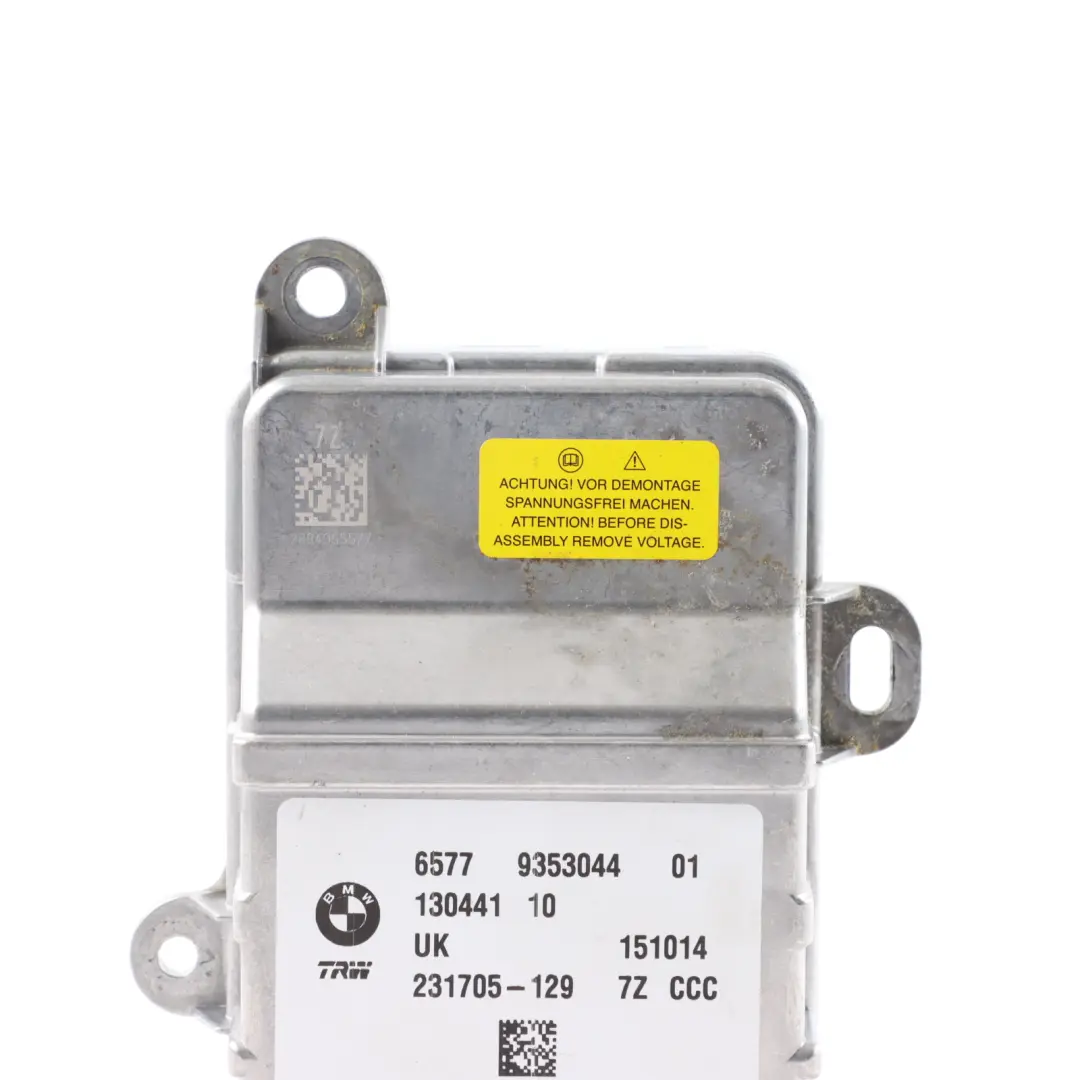 Module Control Unit ECU to BMW F45 X1 F48 Mini F54 F55 F56 Air with Part number 9353044 BMW F45 X1 F48 Mini F54 F55 F56 Air Module Control Unit ECU - SKU 9353044 - Part number 9353044