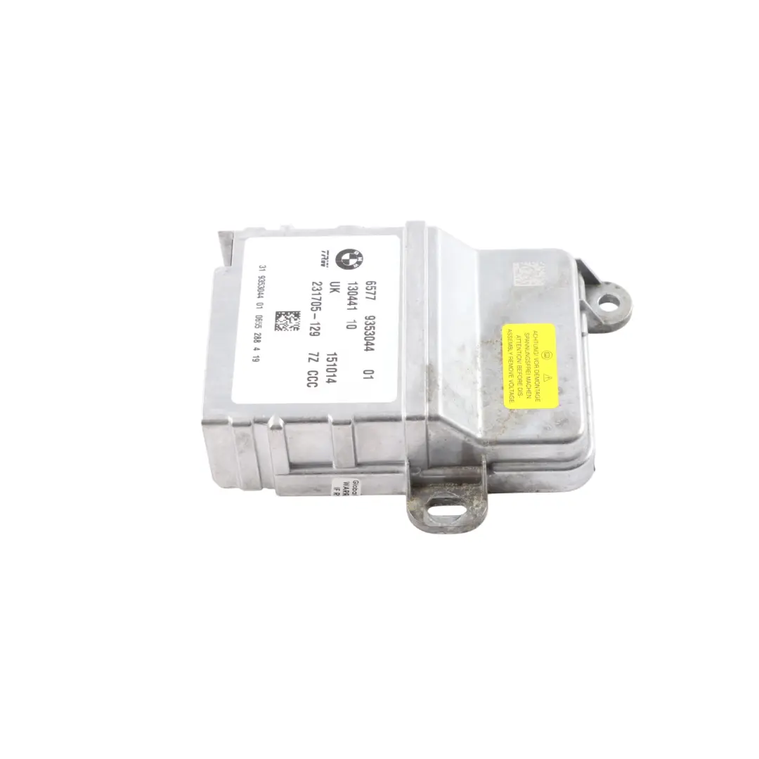 Module Control Unit ECU to BMW F45 X1 F48 Mini F54 F55 F56 Air with Part number 9353044 BMW F45 X1 F48 Mini F54 F55 F56 Air Module Control Unit ECU - SKU 9353044 - Part number 9353044