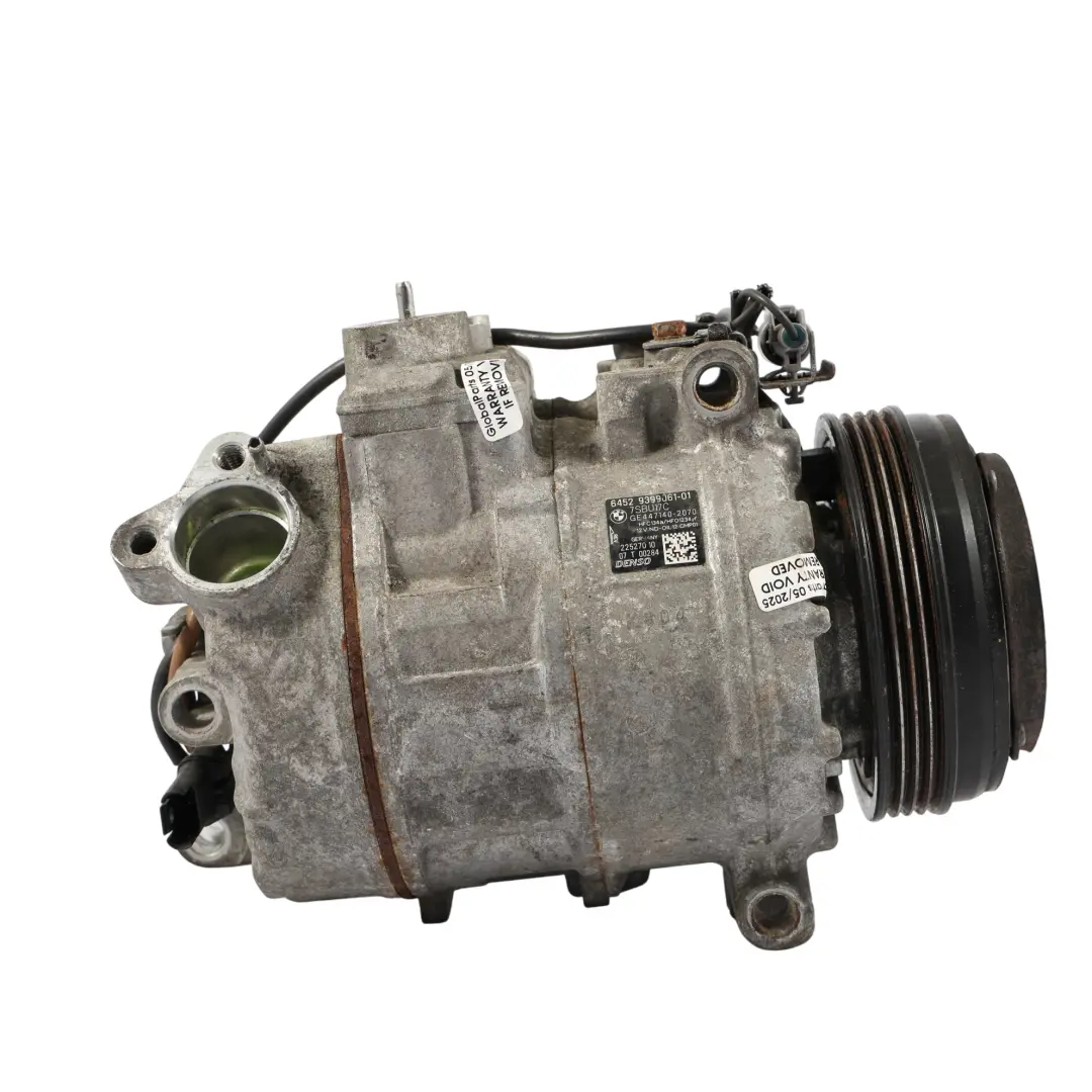 N63N Aire Acondicionado Compresor A/C Bomba para BMW F01 F02 F10 F11 F13 F15 con número de pieza 9399061 BMW F01 F02 F10 F11 F13 F15 N63N Aire Acondicionado Compresor A/C Bomba - SKU 9399061 - Número de pieza 9399061