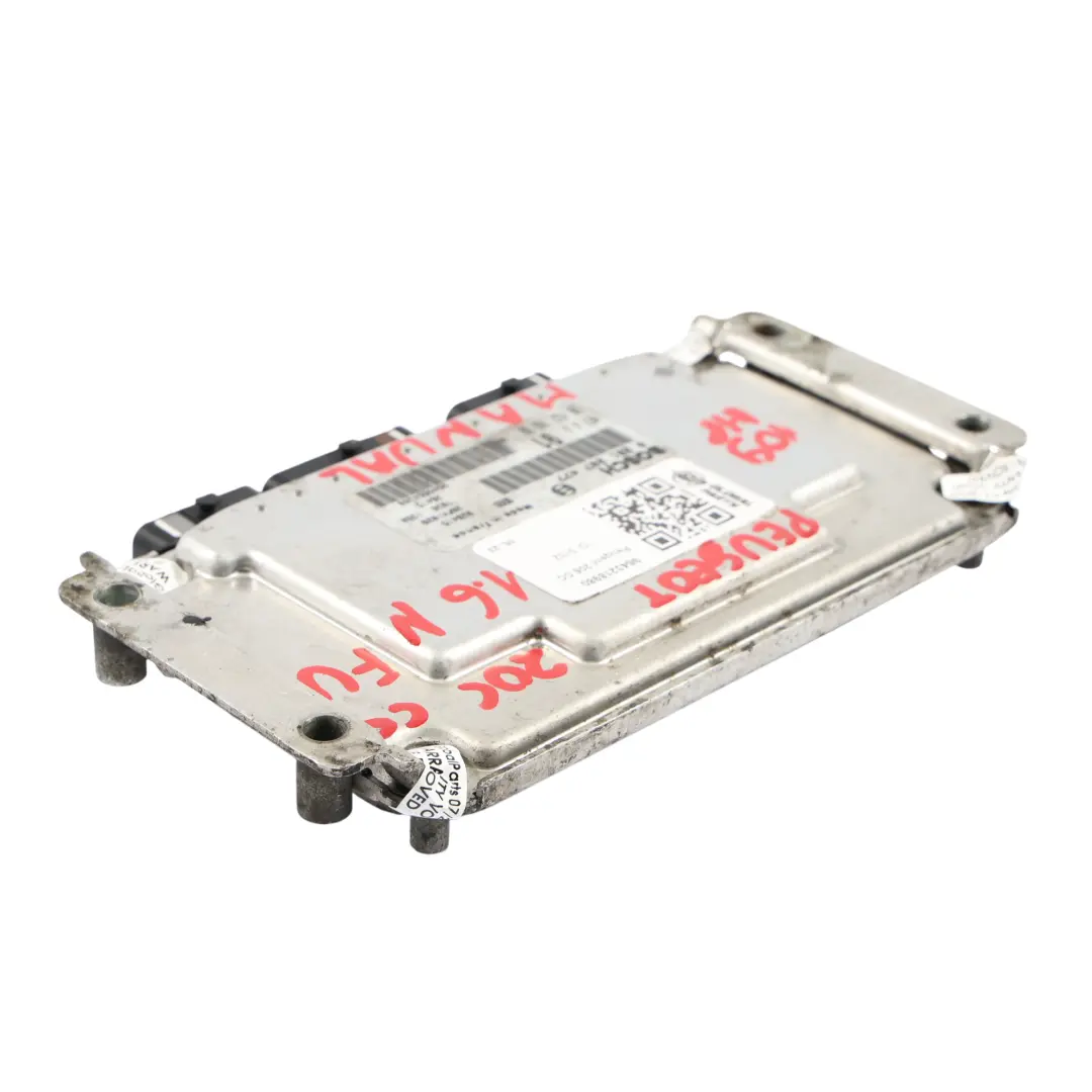 NFU TU5JP4 109HP Unidad Control Motor ECU Manual para Peugeot 206 1.6 con número de pieza 9643218980 Peugeot 206 1.6 NFU TU5JP4 109HP Unidad Control Motor ECU Manual - SKU 9643218980 - Número de pieza 9643218980