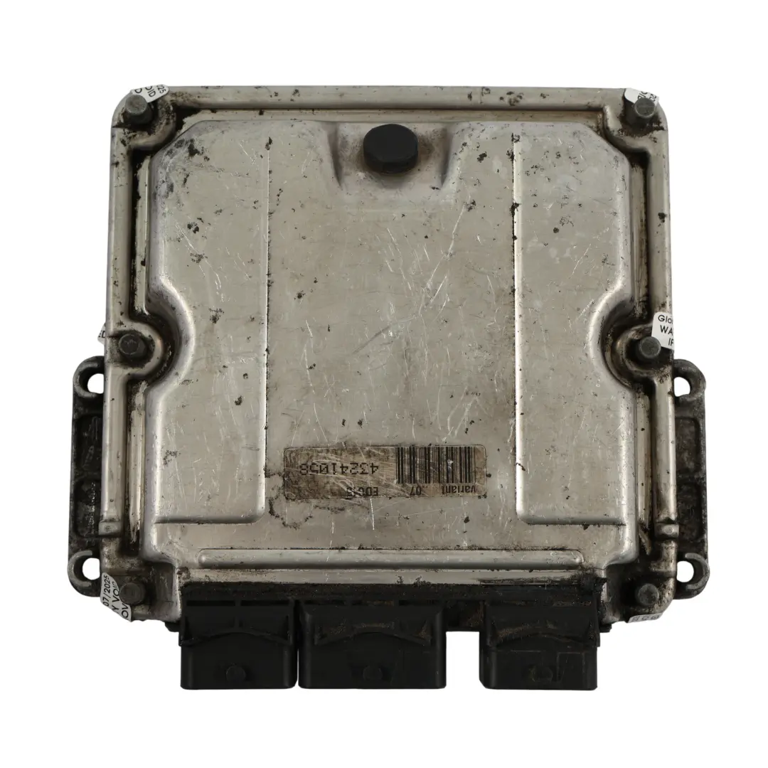 Peugeot 206 2.0HDI 90HP DW10TD Engine Control Unit ECU 9664843780 Manual - SKU 9648588880 - Part number 9648588880