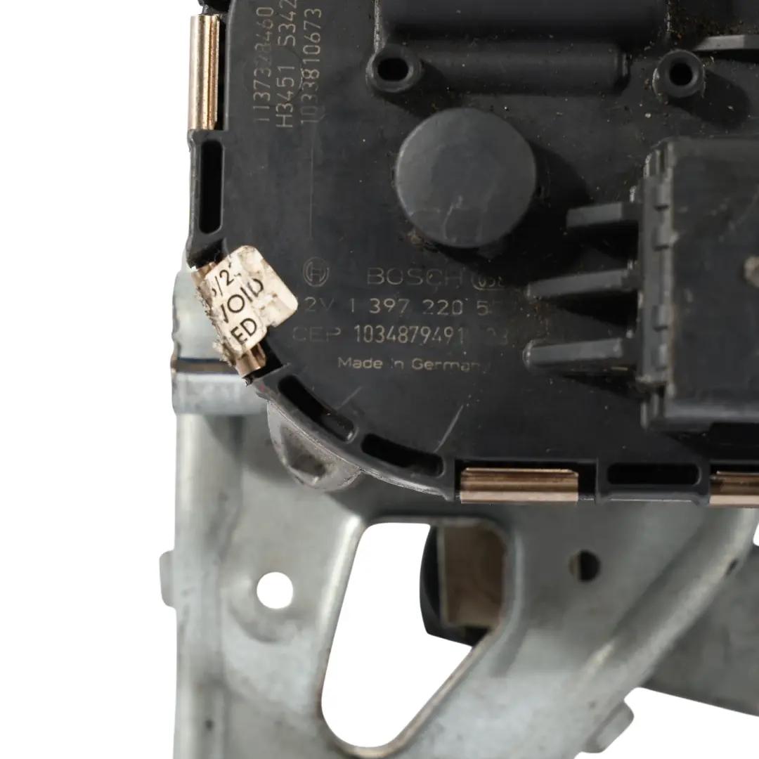 Wiper Motor Front Right O/S Windscreen Linkage System to Peugeot 3008 with Part number 9671062380 Peugeot 3008 Wiper Motor Front Right O/S Windscreen Linkage System - SKU RHD-9671062380 - Part number 9671062380