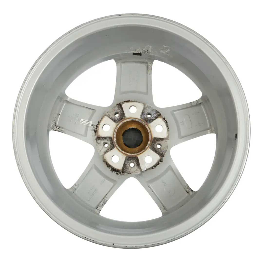 Mini Cooper R60 R61 Llanta De aleacion De plata 16" 6,5J 5-Star Single Spoke 124 - SKU 9803720-2 - Número de pieza 9803720