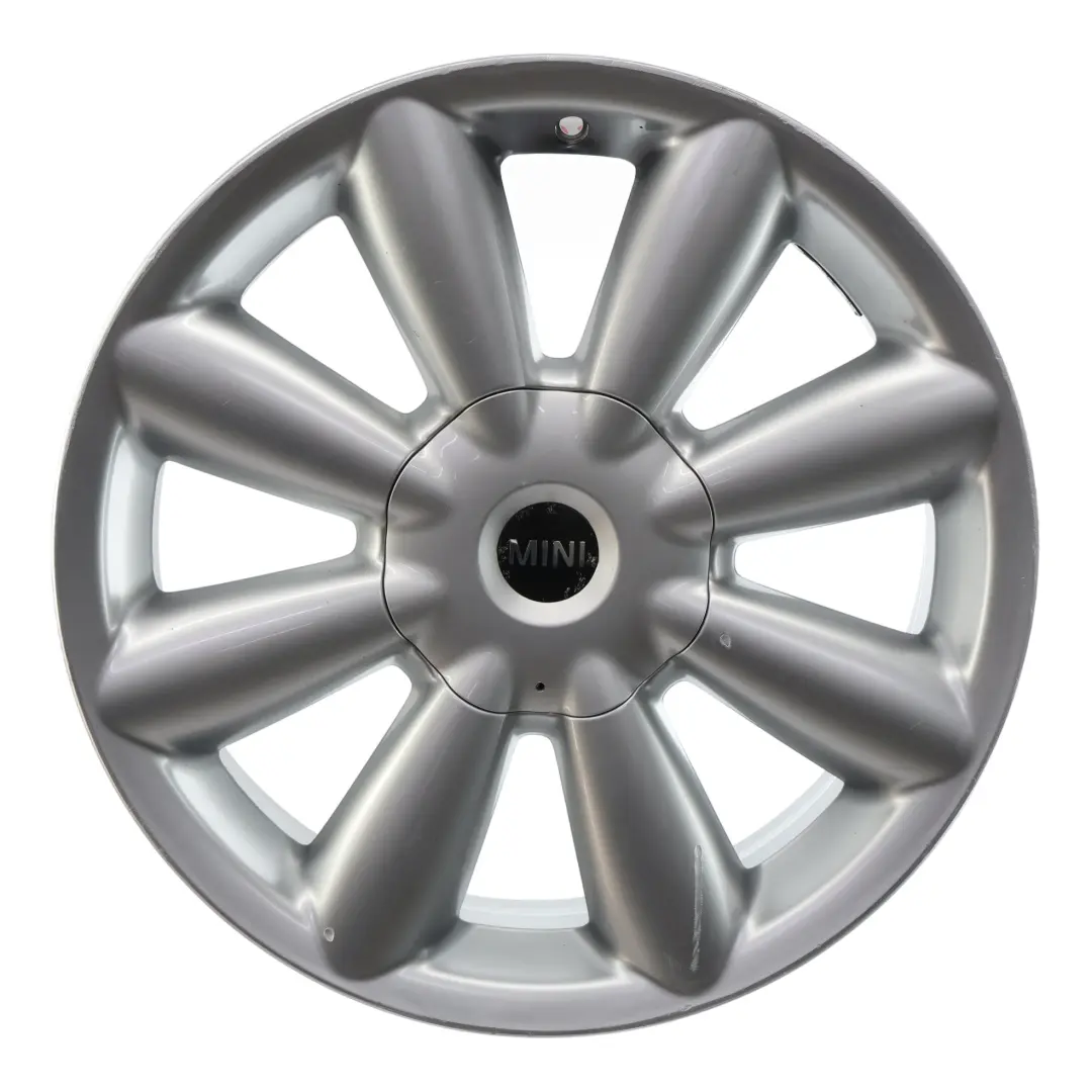 Mini Cooper R60 R61 Silver Wheel Alloy Rim 18" ET:52 7,5J Turbo Fan 126 - SKU 9803724-3 - Part number 9803724