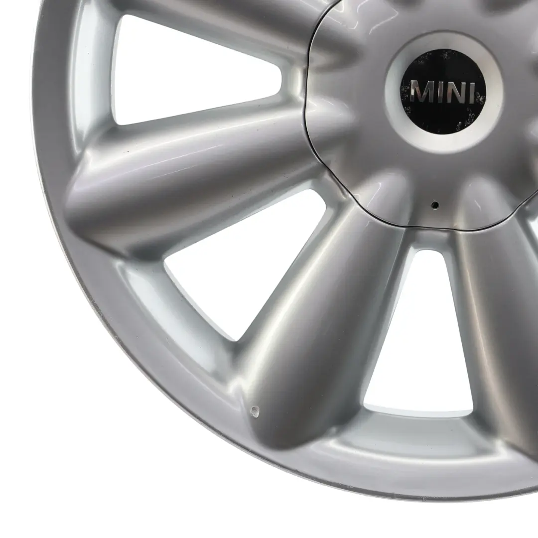 Mini Cooper R60 R61 Silver Wheel Alloy Rim 18" ET:52 7,5J Turbo Fan 126 - SKU 9803724-3 - Part number 9803724