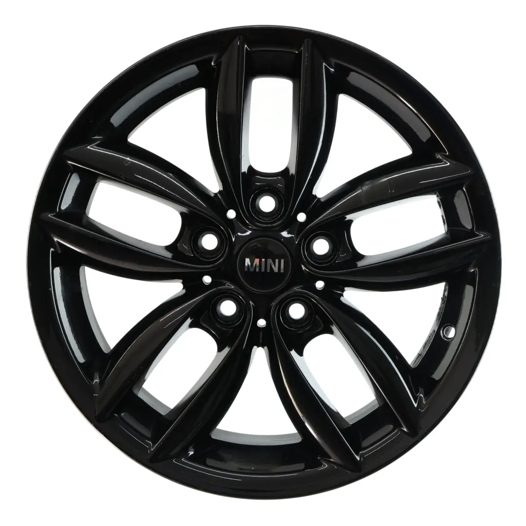  Cerchio Lega Mini Cooper R60 R61 Nero 17" 7J 5 Stelle Doppie Razze 124 - SKU 9803726-2 - Numero di parte 9803726