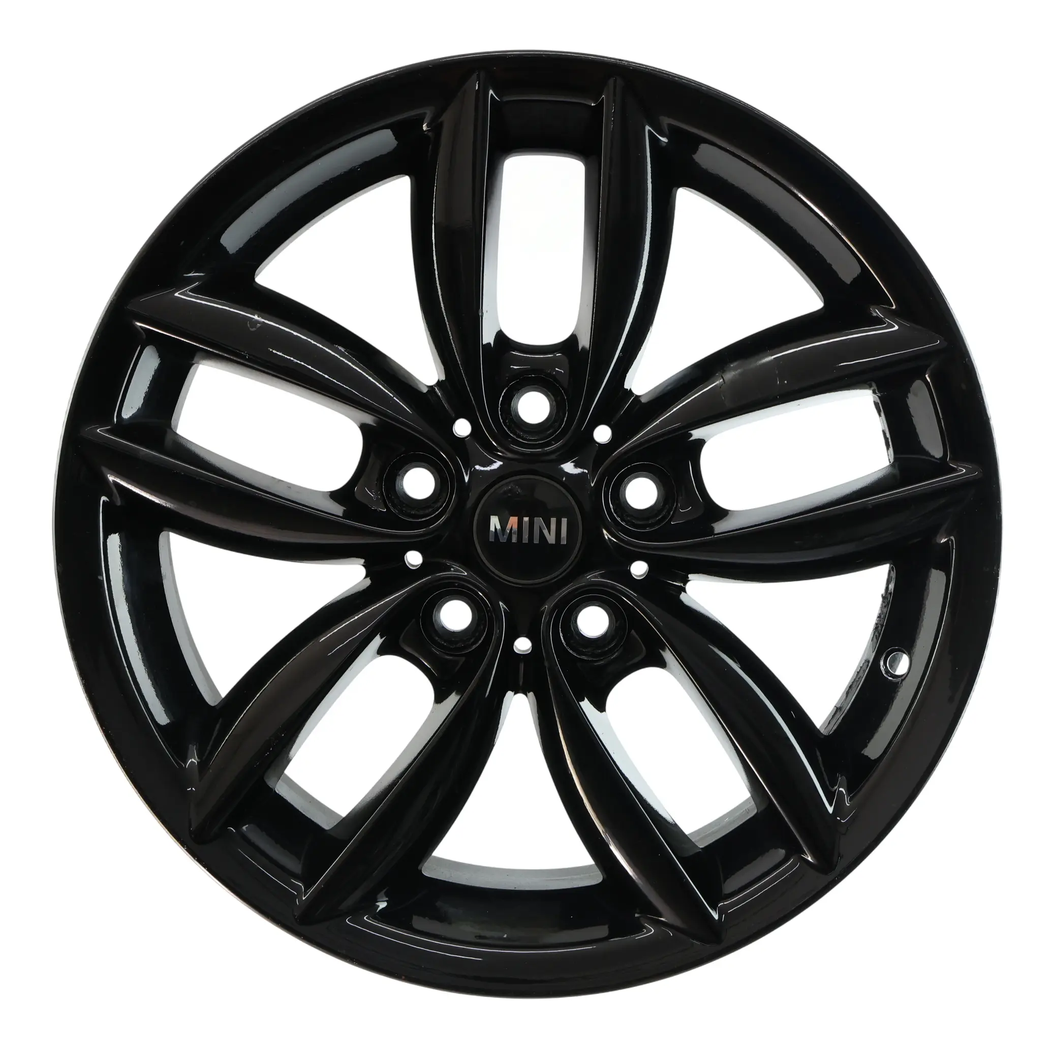 Mini Cooper R60 R61 Schwarz Felge 17" 7J 5-Stern Doppelspeiche 124 9803726
