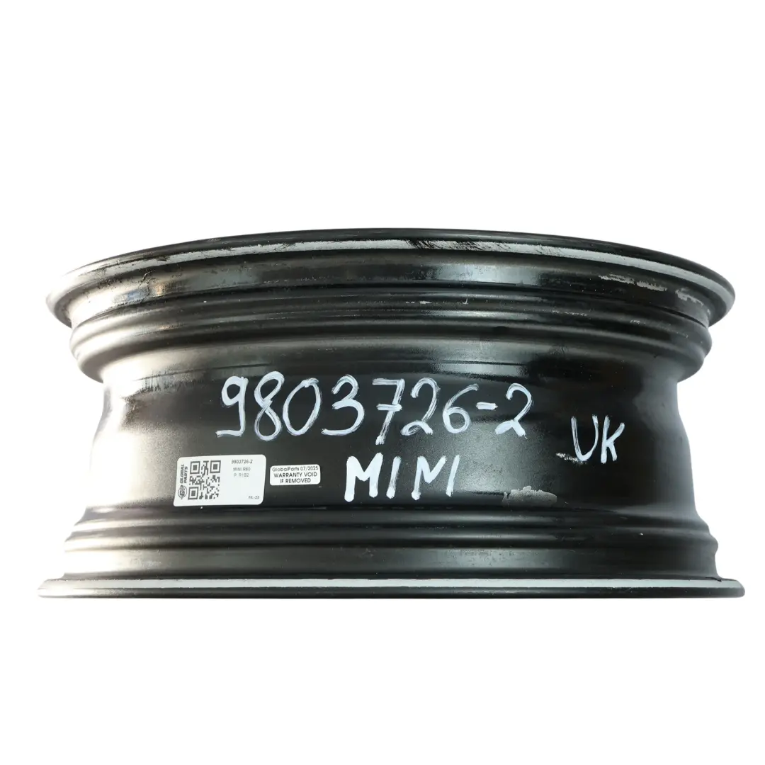  Cerchio Lega Mini Cooper R60 R61 Nero 17" 7J 5 Stelle Doppie Razze 124 - SKU 9803726-2 - Numero di parte 9803726