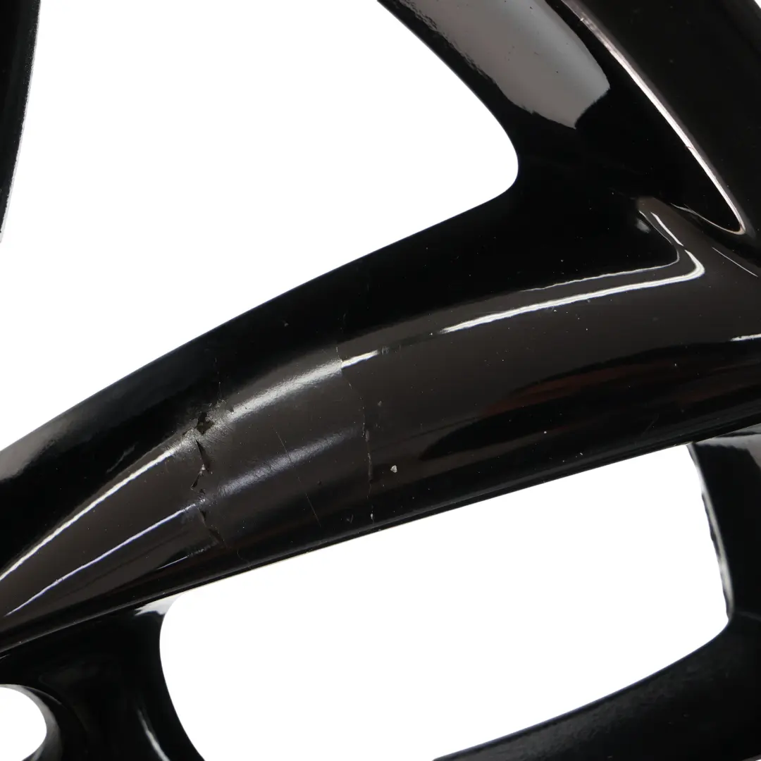 Mini Cooper R60 R61 Black Wheel Alloy Rim 17" 7J 5-Star Double Spoke 124 - SKU 9803726-2 - Part number 9803726