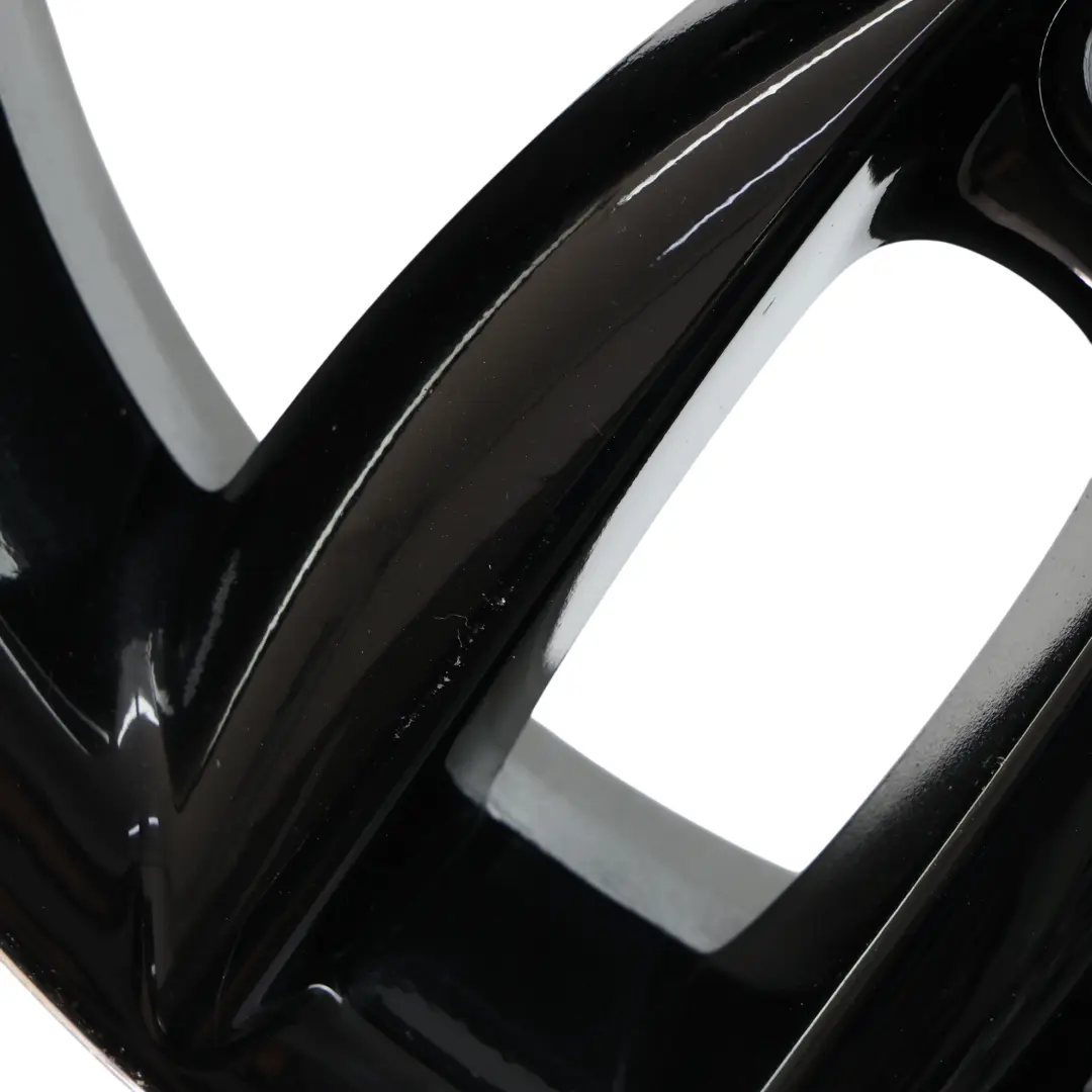 Mini Cooper R60 R61 Black Wheel Alloy Rim 17" 7J 5-Star Double Spoke 124 - SKU 9803726-2 - Part number 9803726