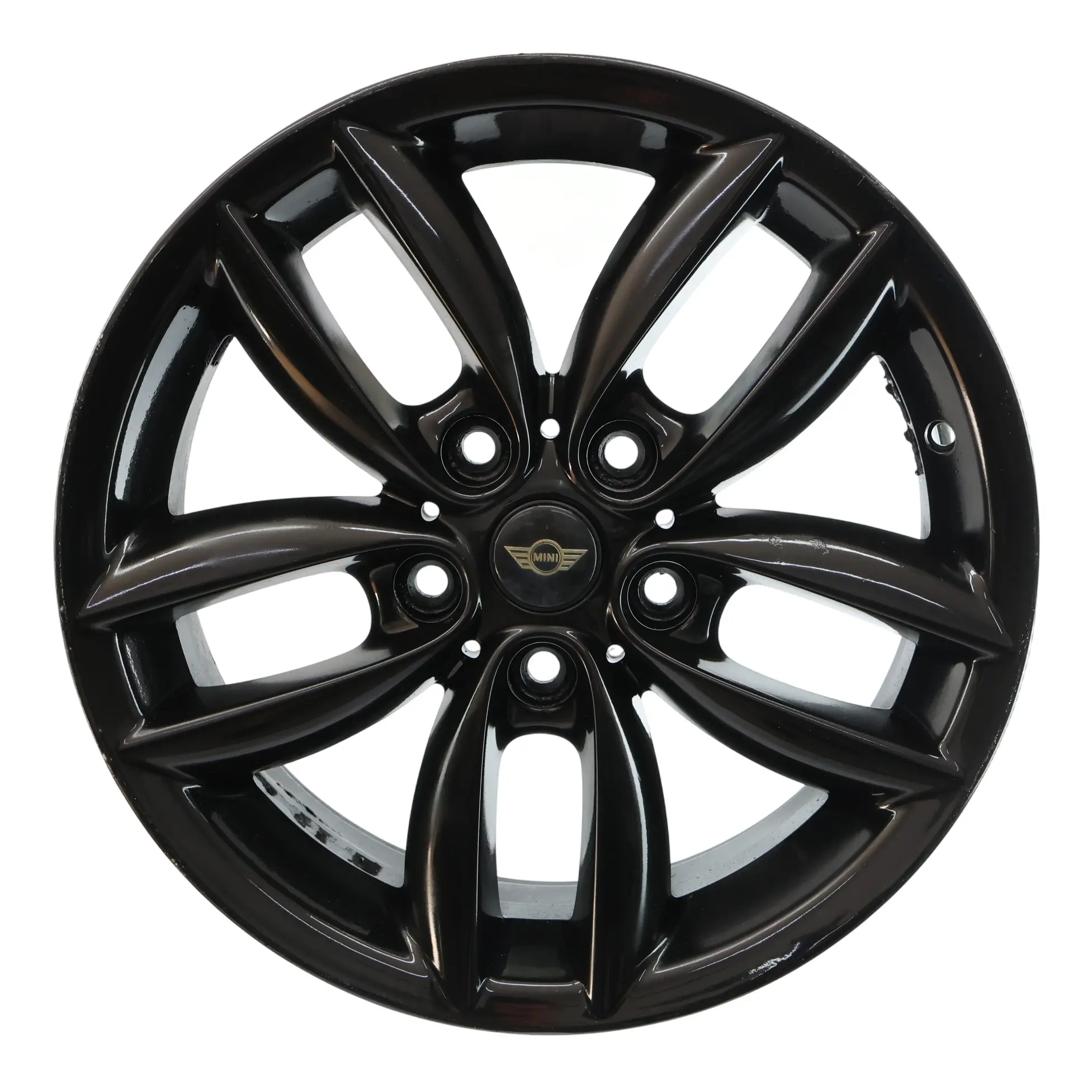 Mini Cooper R60 R61 Cerchio in lega nero 17" 7J 5-Star Doppie razze 124