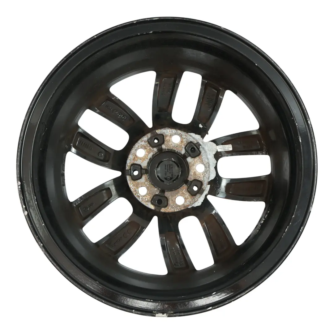 Mini Cooper R60 R61 Black Wheel Alloy Rim 17" 7J 5-Star Double Spoke 124 - SKU 9803726-5 - Part number 9803726