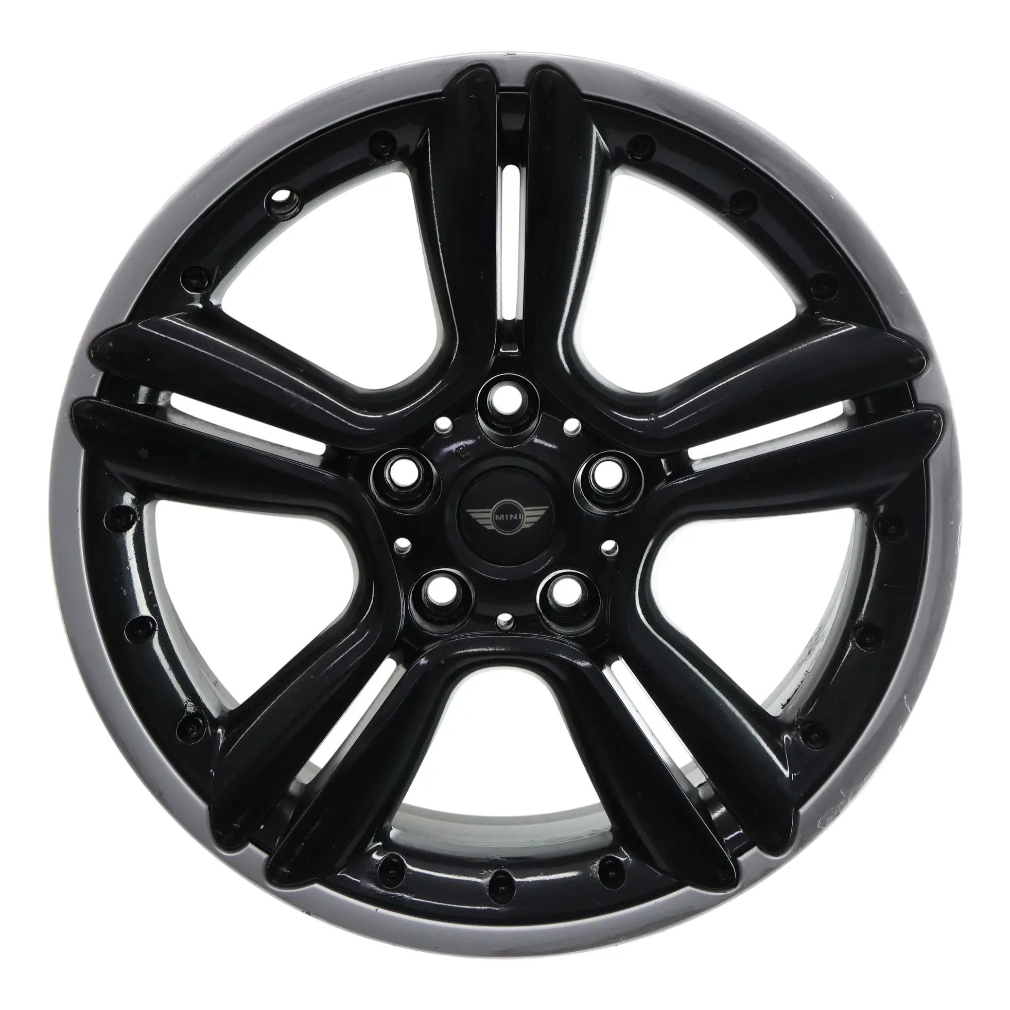 Mini Cooper R60 R61 Wheel Rim Alloy Black 18" ET:52 7,5J 5-Star Double Spoke 127