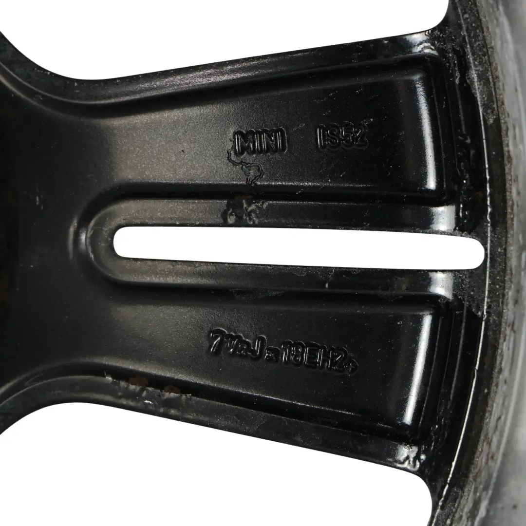 Mini Cooper R60 R61 Alufelge Schwarz 18" ET:52 7,5J 5-Stern Doppelspeiche 127 - SKU 9803727-4 - Teilenummer 9803727