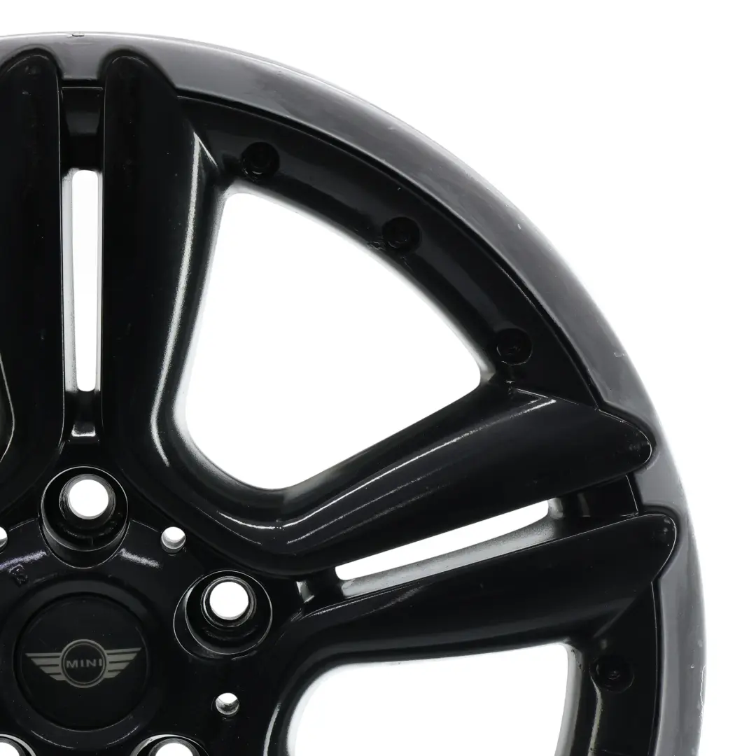 Mini Cooper R60 R61 Cerchio In Lega Nero 18" ET:52 7,5J 5-Star Double Spoke 127 - SKU 9803727-4 - Numero di parte 9803727