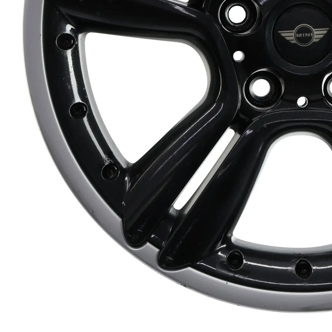 Mini Cooper R60 R61 Cerchio In Lega Nero 18" ET:52 7,5J 5-Star Double Spoke 127 - SKU 9803727-4 - Numero di parte 9803727