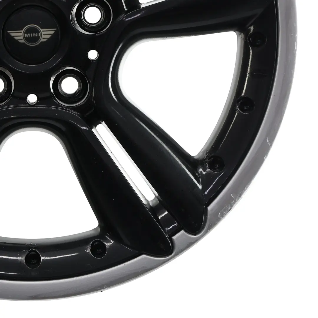 Mini Cooper R60 R61 Cerchio In Lega Nero 18" ET:52 7,5J 5-Star Double Spoke 127 - SKU 9803727-4 - Numero di parte 9803727