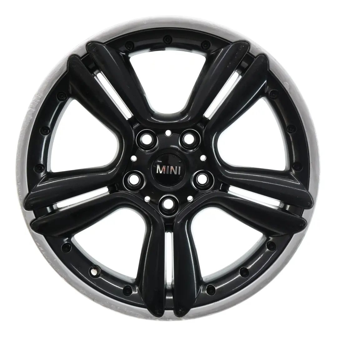 Mini Cooper One R60 R61 Wheel Rim Alloy 18" ET:52 7,5J 5-Star Double Spoke 127 - SKU 9803727-5 - Part number 9803727